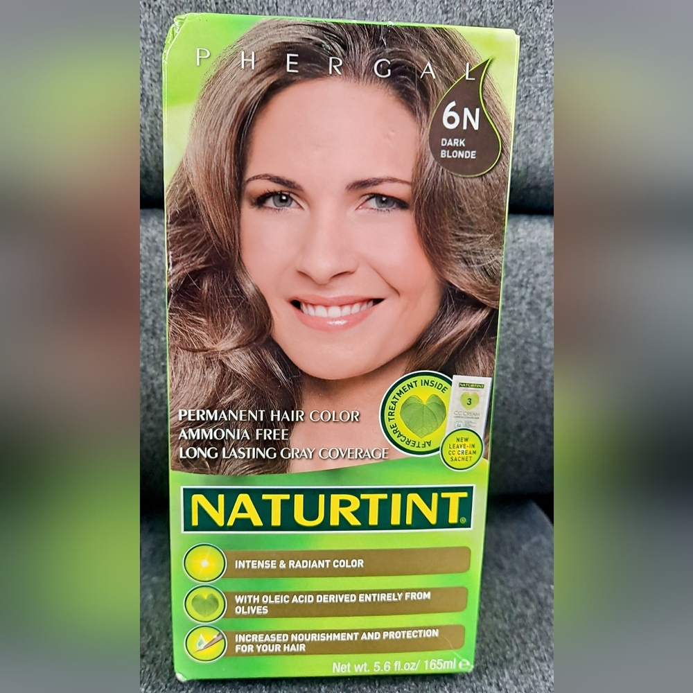 Naturtint 6N Dark Blonde Permanent and Long Lasting Hair Color Gel 5.75 fl oz